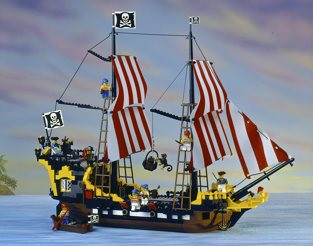 Lego ပင်လယ်ဓားပြများ 6285 အနက်ရောင်ပင်လယ် Barracuda