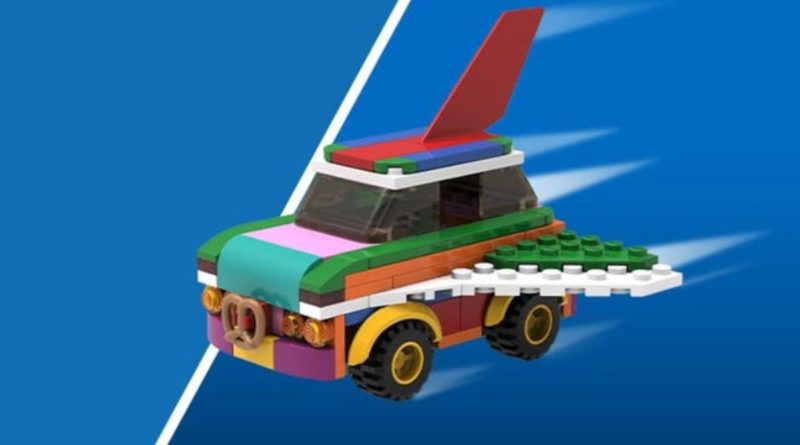 LEGO Rebuild the world flying car VIP featured