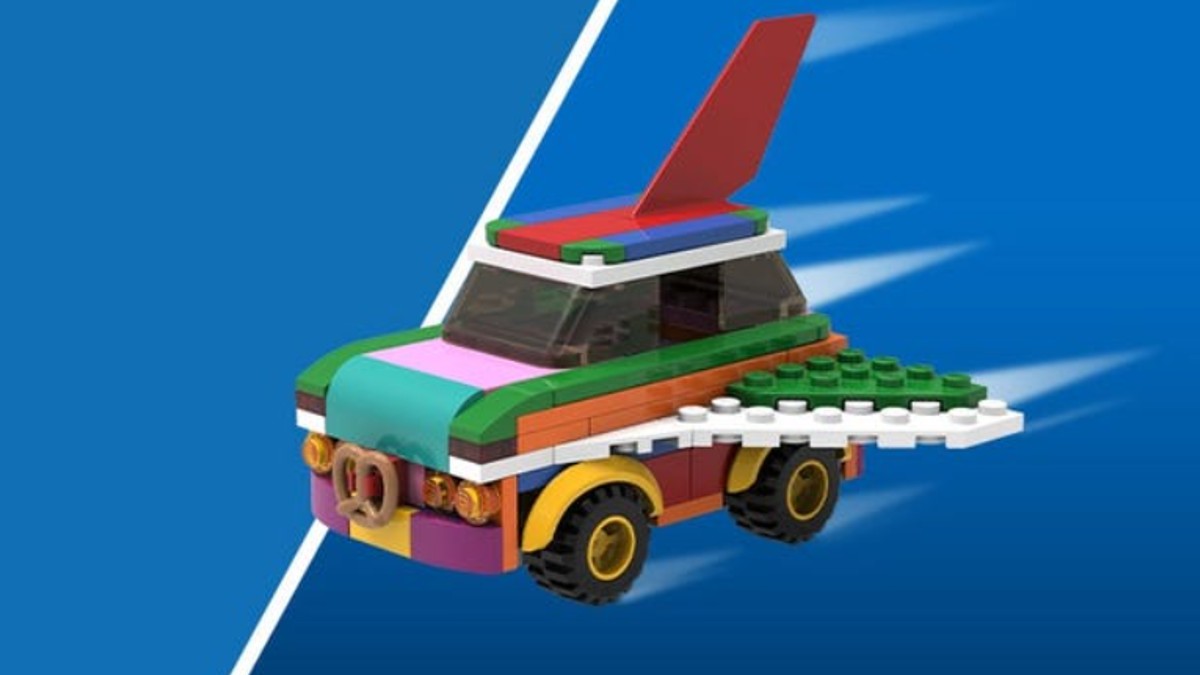 LEGO Rebuild The World Flying Car VIP Featured
