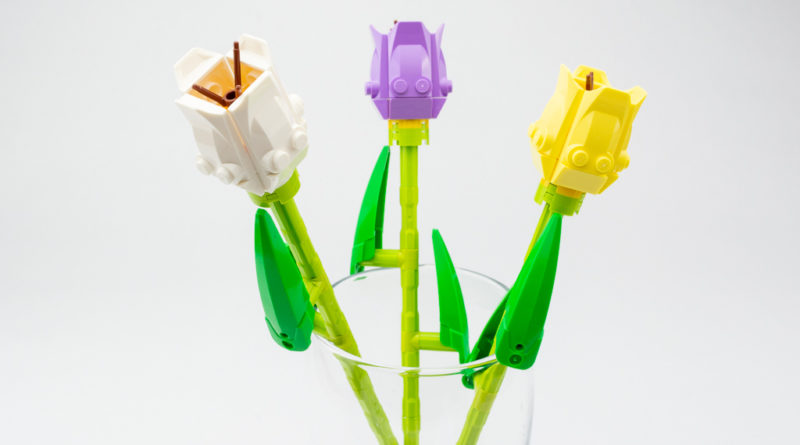 LEGO Review Tulips 9