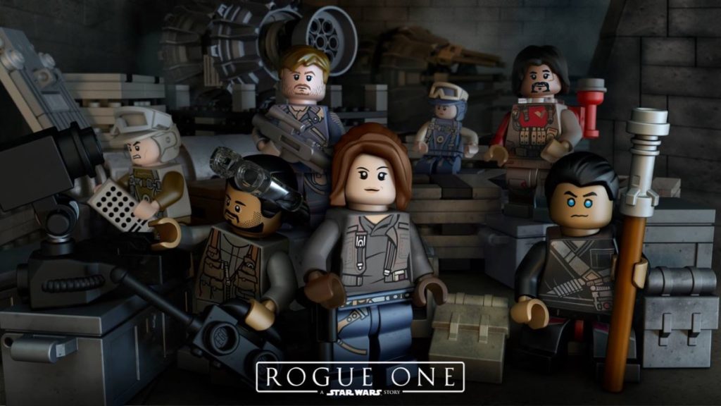 LEGO Rogue Uno A Star Wars Póster de la historia destacado