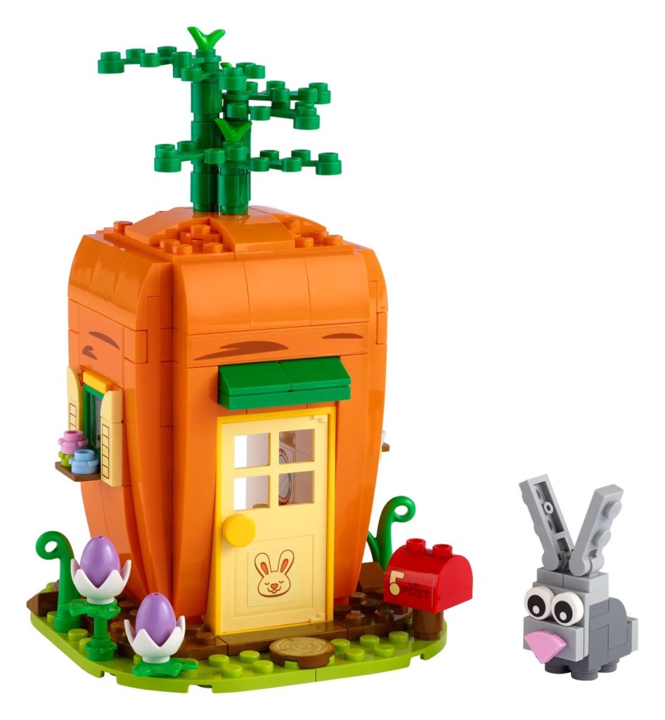 First look at LEGO Seasonal set 40449 Easter Bunny's Carrot House