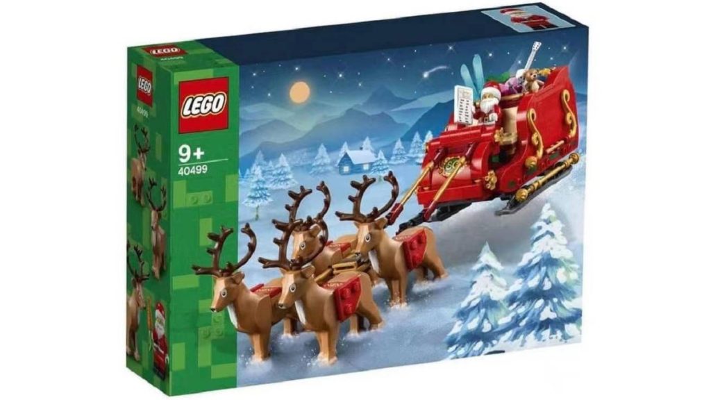 Lebih Banyak Gambar Lego Seasonal 40499 Santa S Sleigh Didedahkan