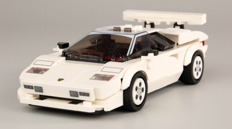 Lego Speed Champions 76908 Lamborghini Countach သုံးသပ်ချက်ကို အသားပေးဖော်ပြခဲ့သည်။