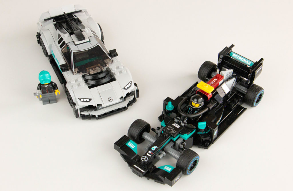 LEGO Speed Champions 76909 Mercedes AMG F1 W12 E Performance Mercedes AMG Project One review 40 1024x668