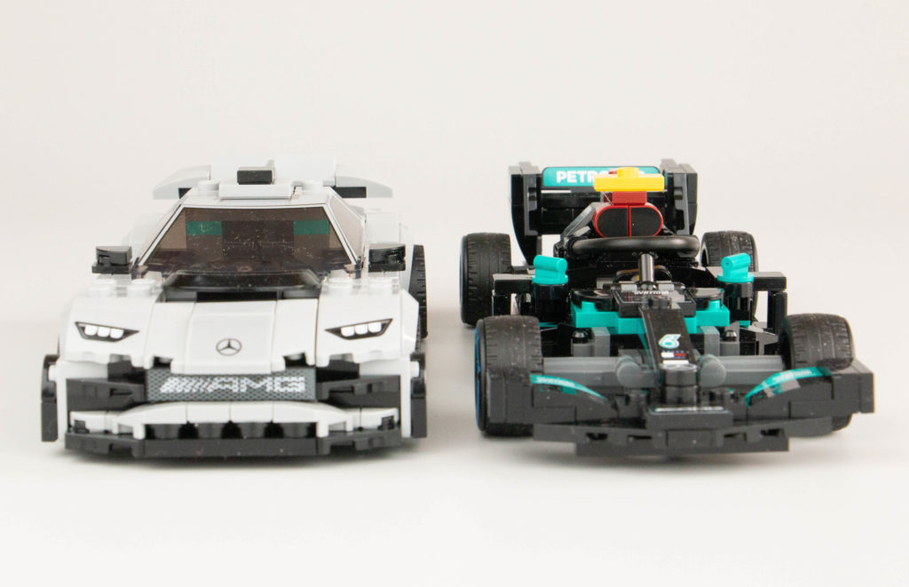 LEGO Speed Champions 76909 Mercedes AMG F1 W12 E Performance Mercedes AMG Project One review 42