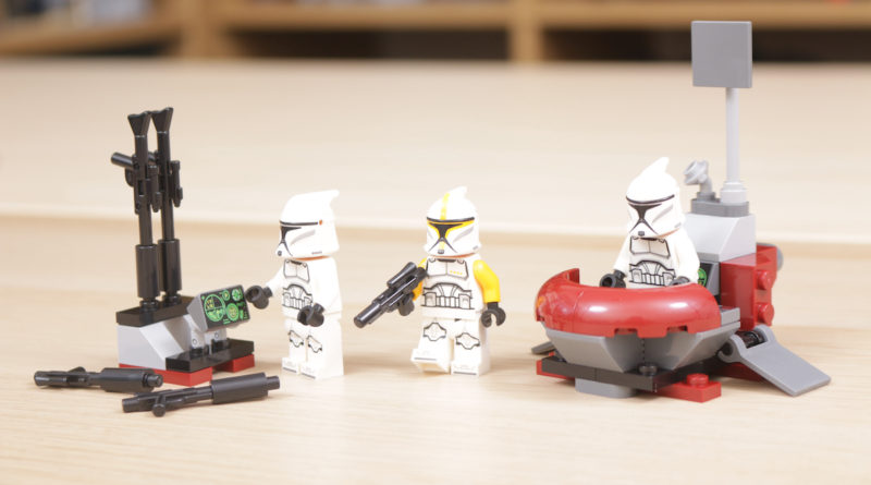LEGO Star Wars 40558 Clone Trooper Command Station Rezensionstitel