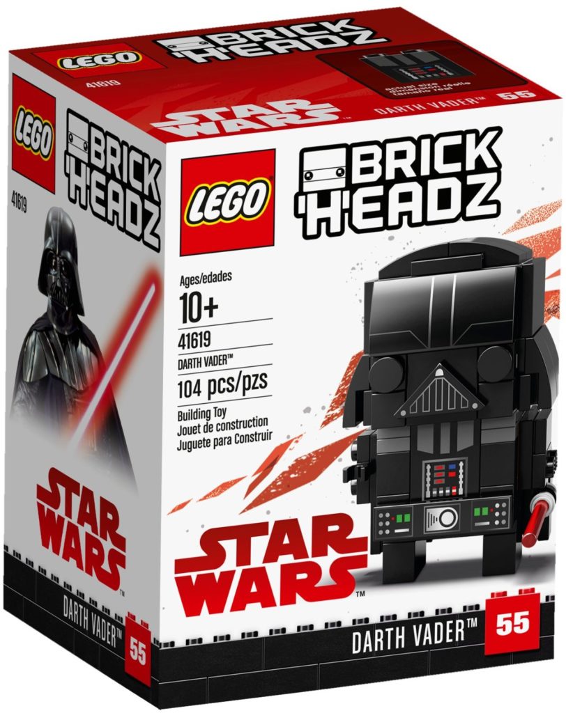 LEGO Star Wars 41619 Darth Vader BrickHeadz 2