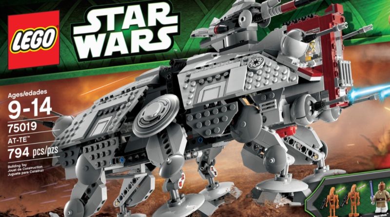 Lego Star Wars 75019 AT TE တွင် ဖော်ပြထားပါသည်။