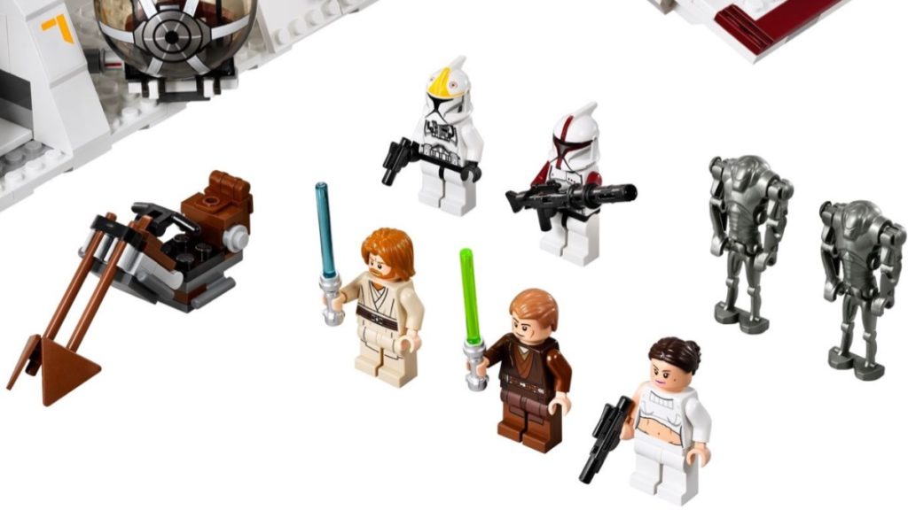 LEGO Star Wars 75021 Republic Gunship minifigures