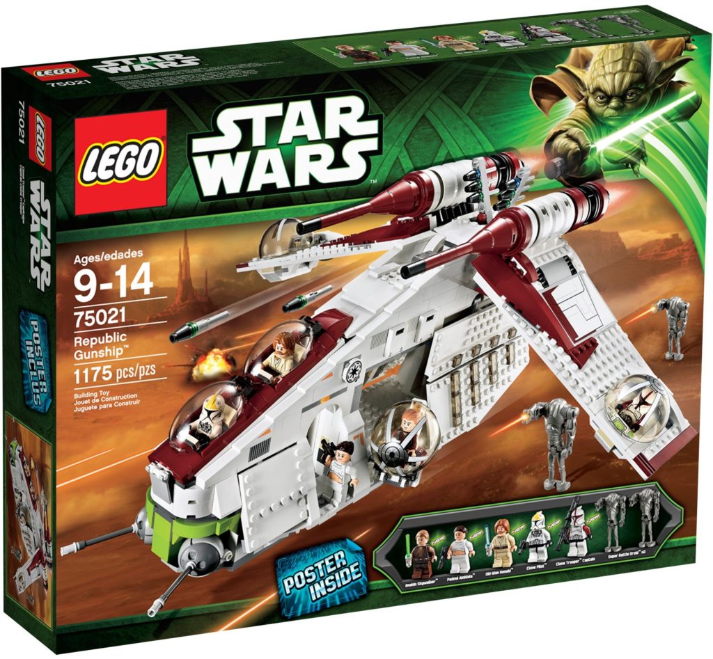 LEGO Star Wars 75021 Republic Gunship