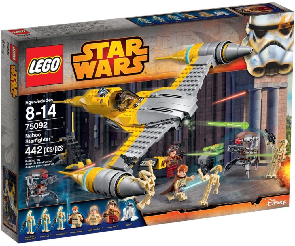 LEGO Star Wars 75092 Naboo Starfighter box