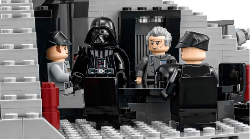 LEGO Star Wars 75159 სიკვდილის ვარსკვლავის საკონფერენციო დარბაზი გამორჩეულია