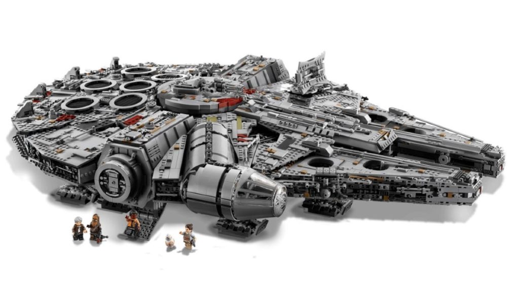 LEGO Star Wars 75192 Millennium Falcon box art no background featured