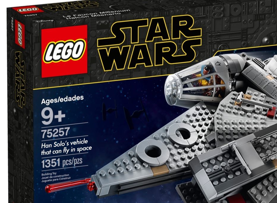 LEGO Star Wars 75257 Millennium Falcon name meme