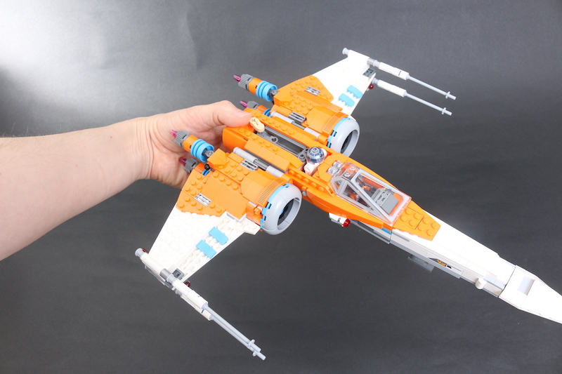 LEGO Star Wars 75273 Poe Dameron’s X wing Fighter review 24