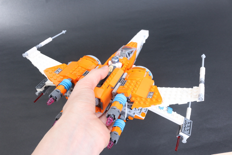 LEGO Star Wars 75273 Poe Dameron’s X wing Fighter review 27