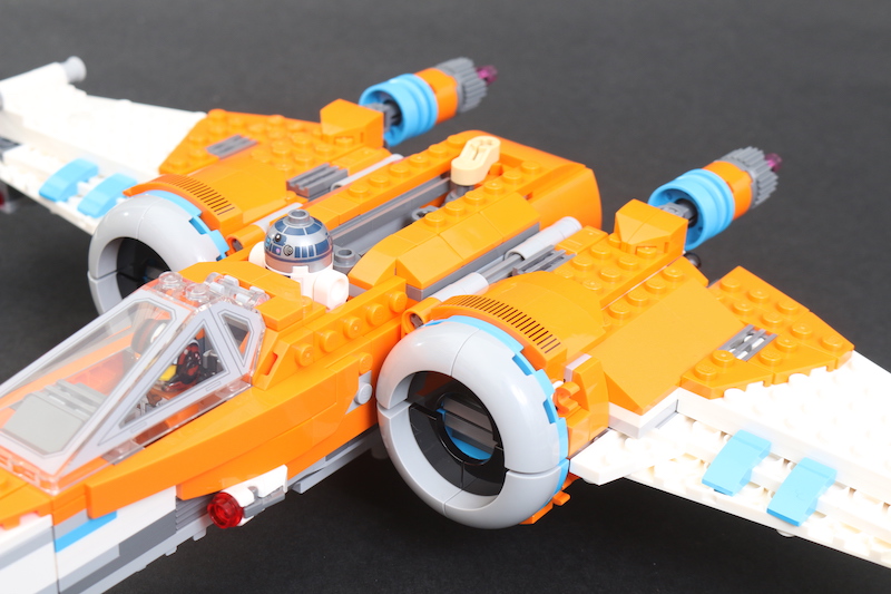 LEGO Star Wars 75273 Poe Dameron’s X wing Fighter review 39