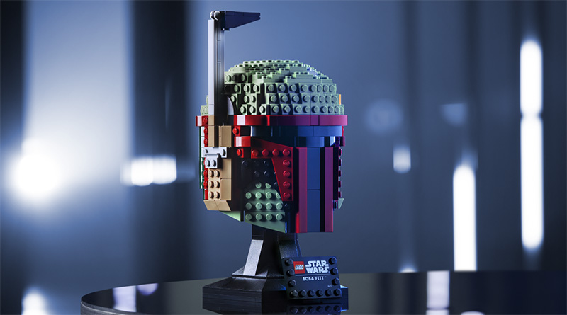 LEGO Star Wars აშენებული ჩაფხუტები