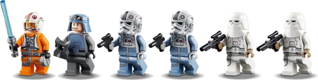 LEGO Star Wars 75288 AT AT minifigures