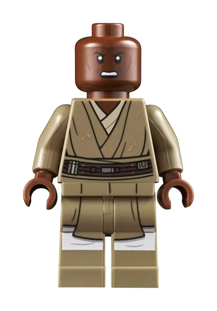 Самы падрабязны LEGO Star Wars Mace Windu minifigure coming