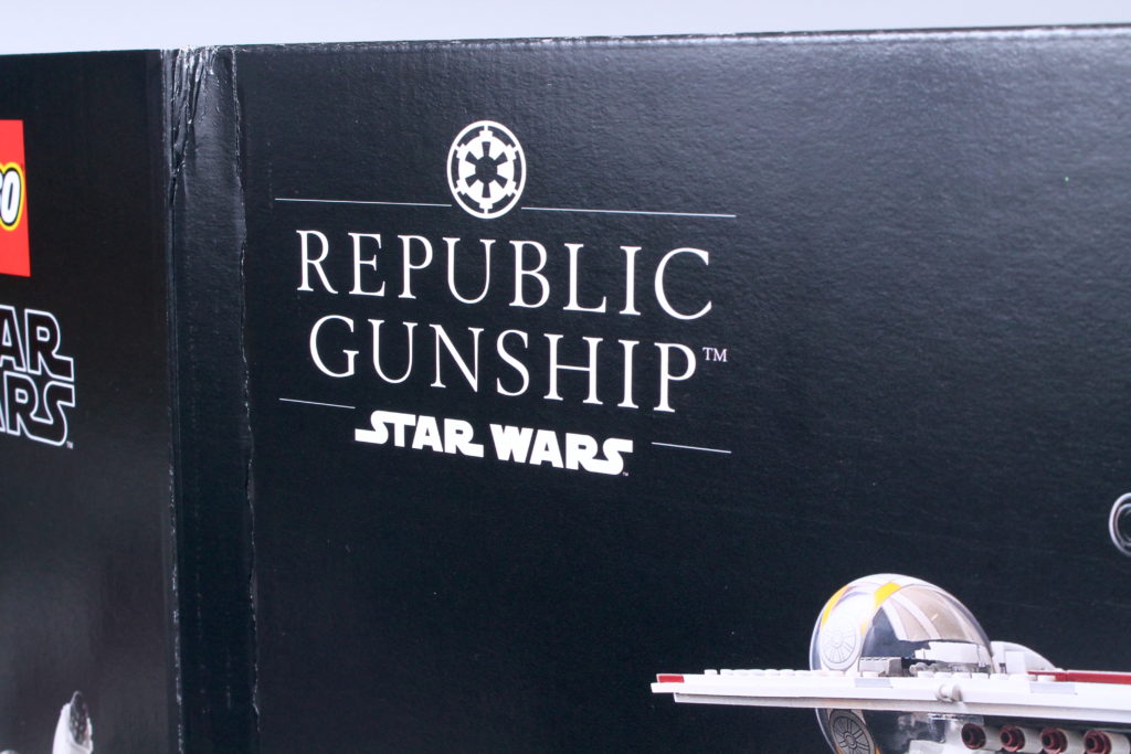 Lego Star Wars 75309 သမ္မတနိုင်ငံ Gunship box ကိုအမှား 2