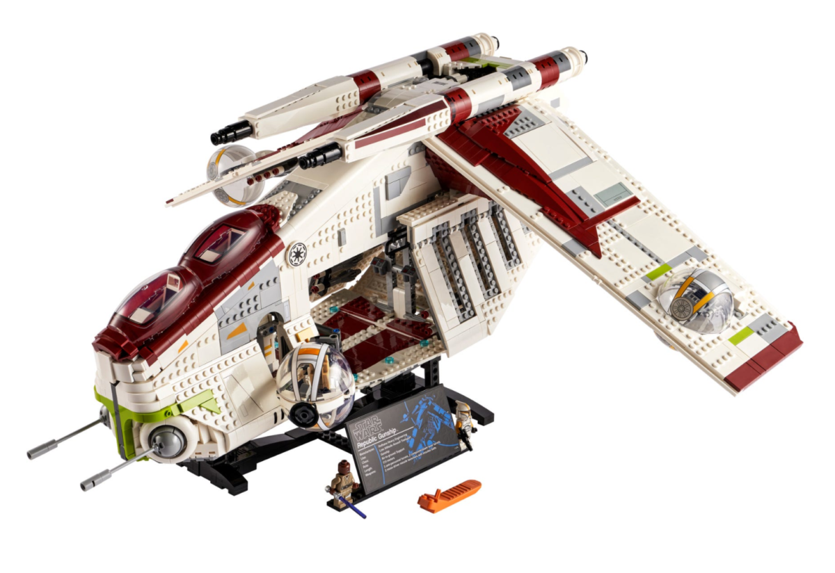Get 13% off LEGO Star Wars 75309 Republic Gunship at Zavvi