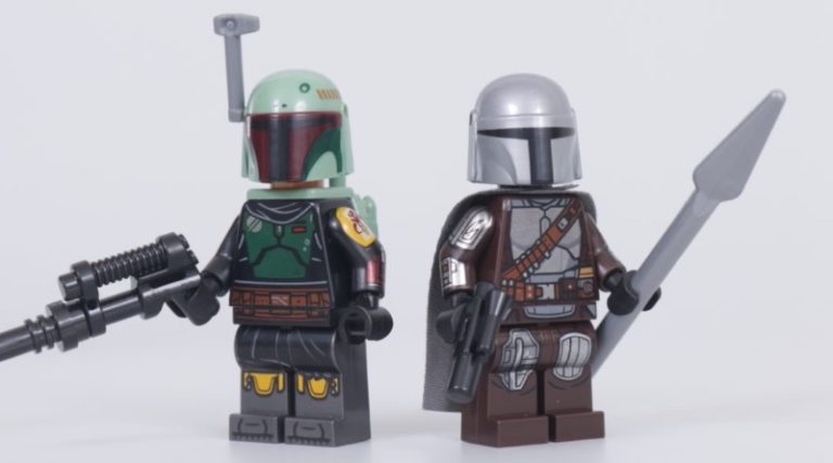 LEGO Star Wars Boba Fett Minifigure Mandalorian Bounty Hunter 75174 sw0822 Used