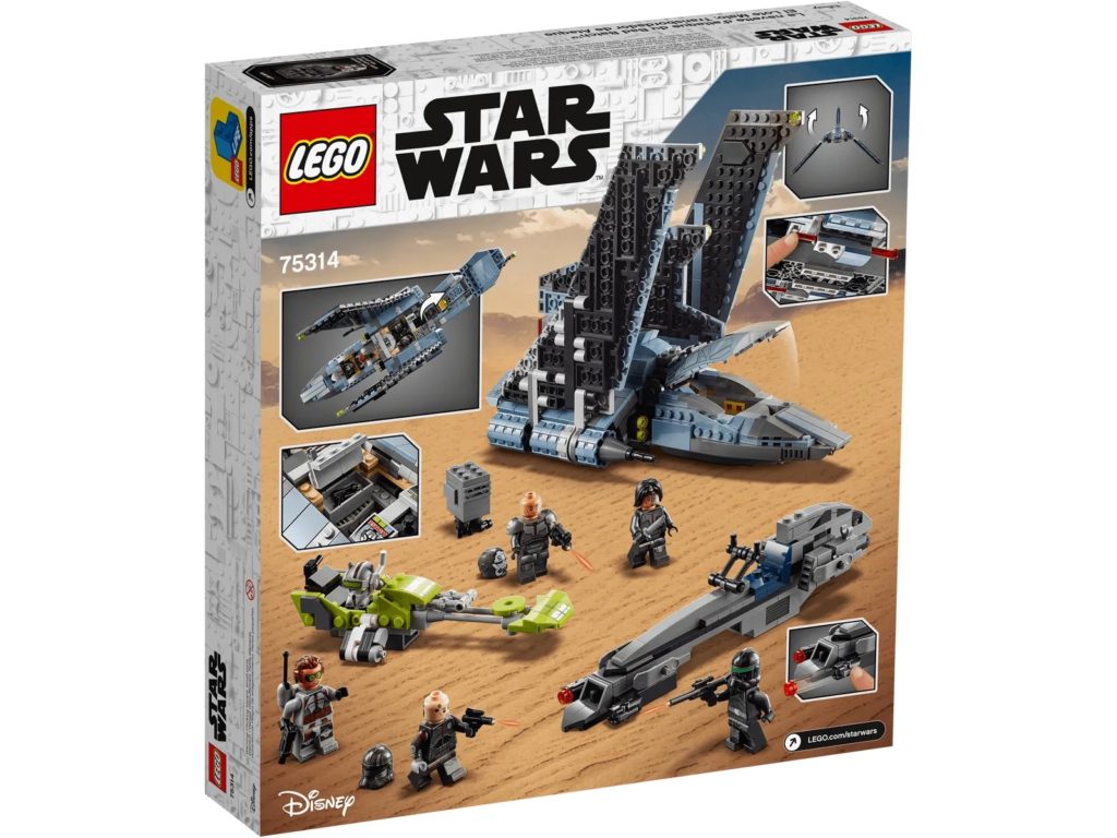 LEGO Star Wars 75314 The Bad Batch Attack Shuttle 12