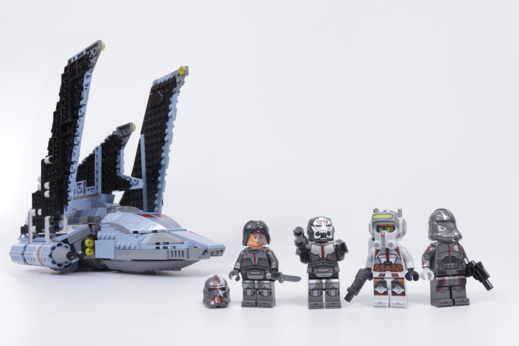 LEGO Star Wars 75314 The Bad Batch Attack Shuttle review 2