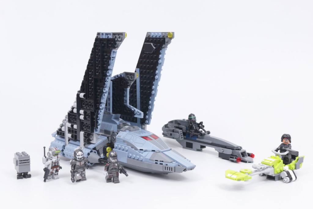 LEGO Star Wars 75314 The Bad Batch Attack Shuttle review main