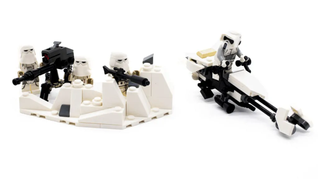Lego star wars store snowtrooper battle pack