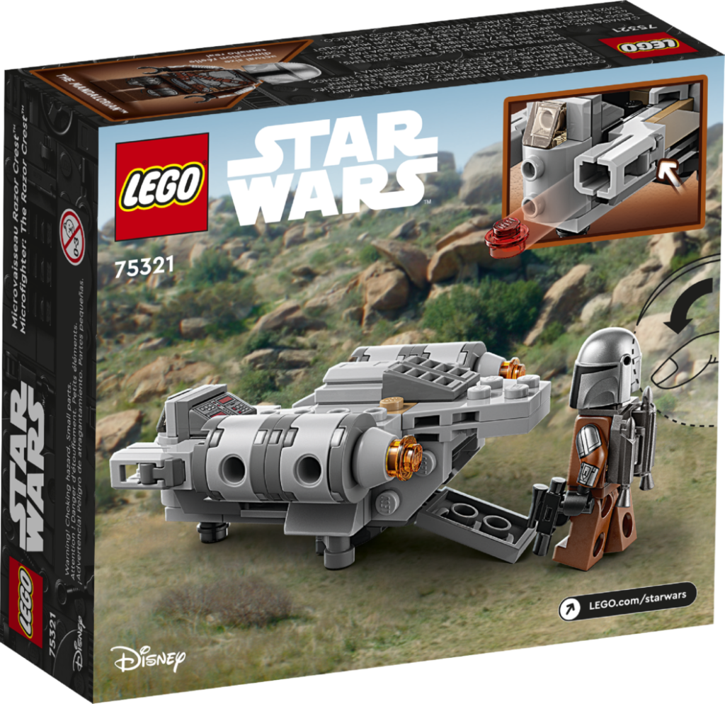 Lego Star Wars 75321 The Razor Crest Microfighter ၄