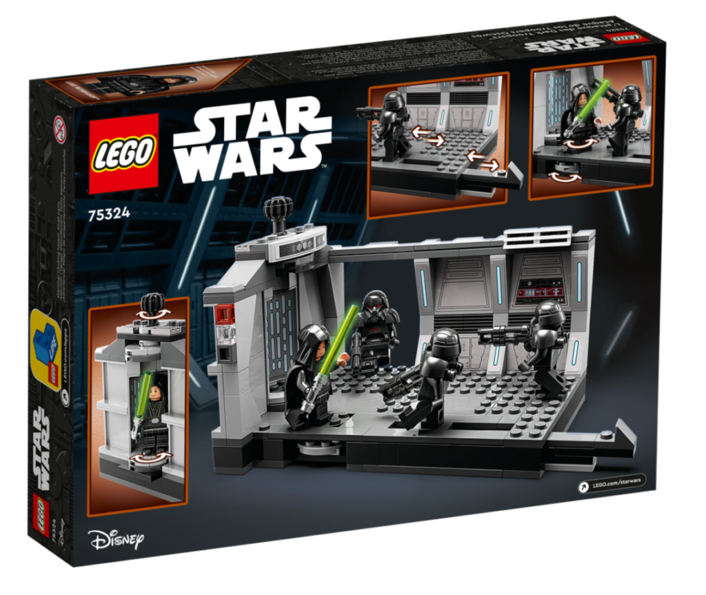 LEGO Star Wars 75324 DARK TROOPER BATTLEPACK box back