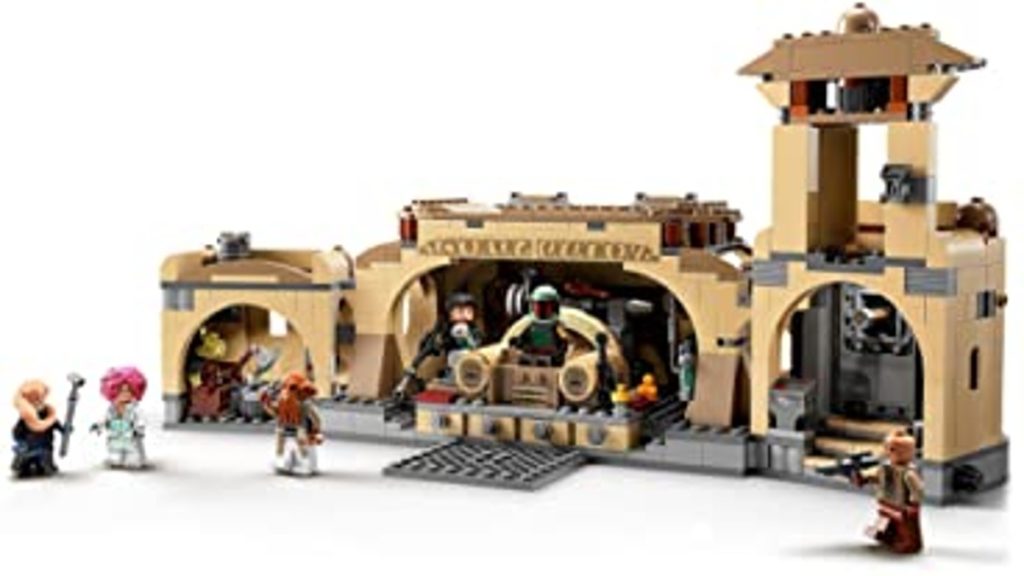 LEGO Star Wars 75326 Boba Fetts Throne Room Amazon featured
