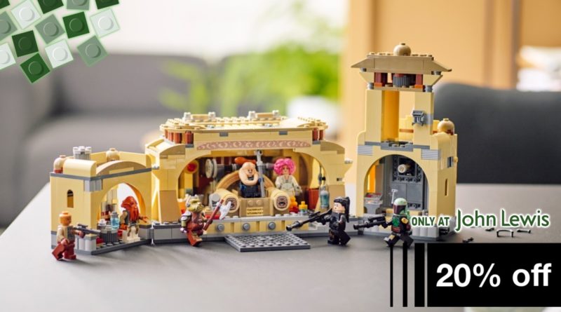 LEGO Star Wars 75326 Salón del Trono de Boba Fett John Lewis
