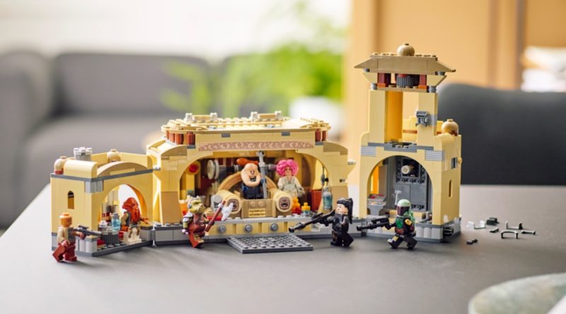 LEGO Star Wars 75326 Stile di vita nella sala del trono di Boba Fetts