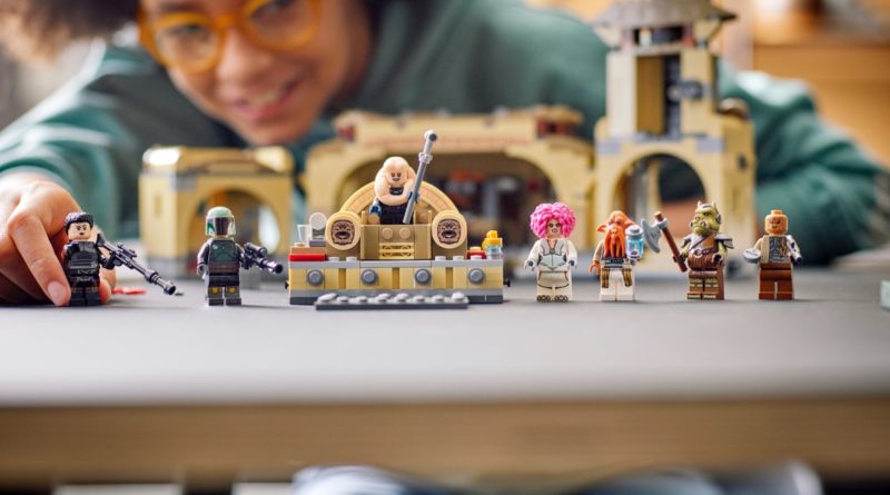 LEGO Star Wars 75326 Minifigure della Sala del Trono di Boba Fetts presenti