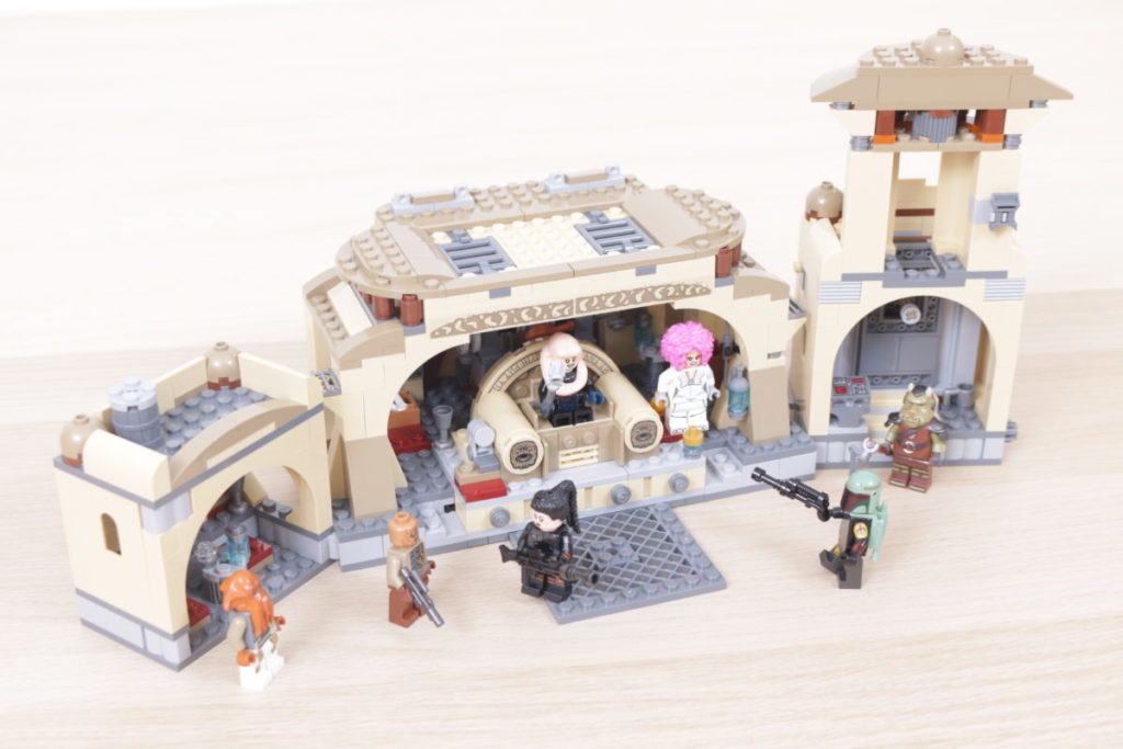 LEGO Star Wars 75326 Boba Fetts Throne Room review 1