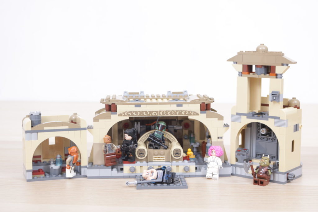 LEGO Star Wars 75326 Boba Fetts Throne Room review 26