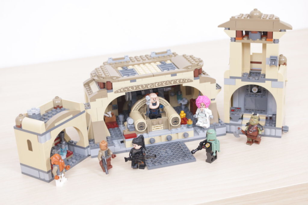 LEGO Star Wars 75326 Boba Fetts Throne Room review 62