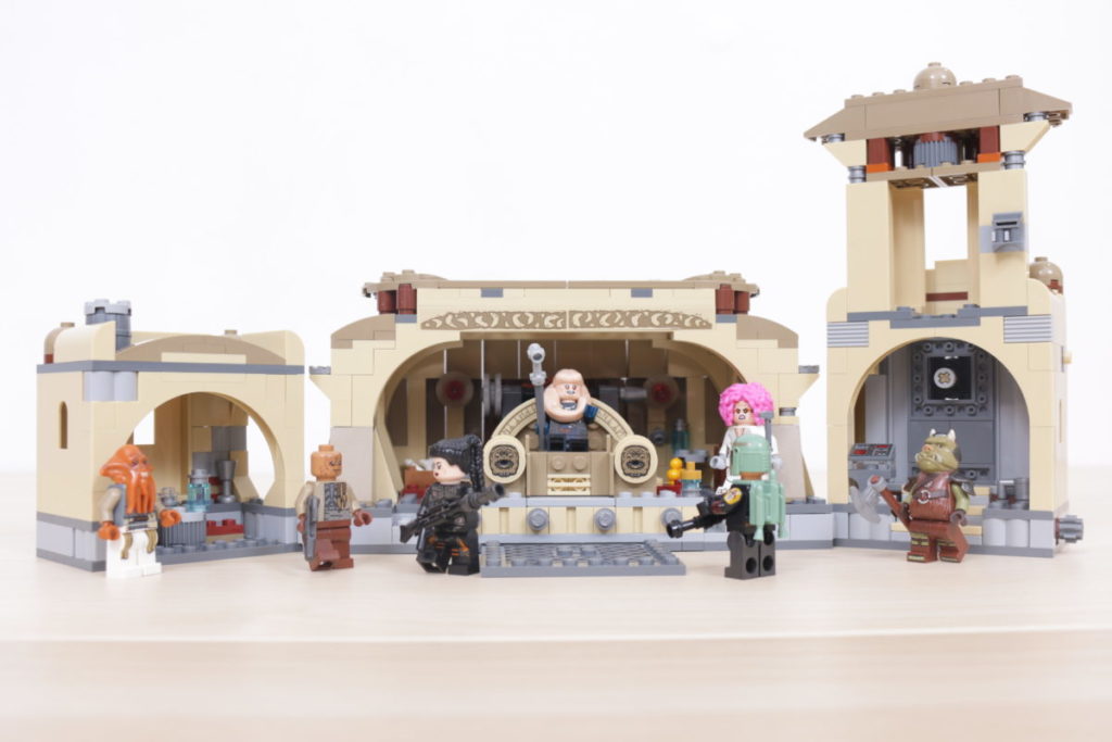 LEGO Star Wars 75326 Boba Fetts Throne Room review 65