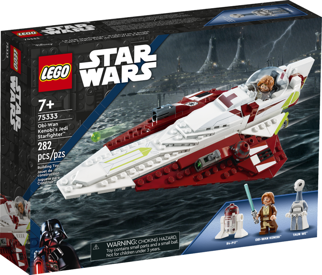 LEGO Star Wars 75333 Obi Wan Kenobis Jedi Starfighter 1