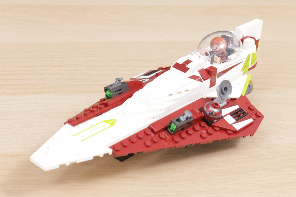 LEGO Star Wars 75333 Obi Wan Kenobis Jedi Starfighter review 15