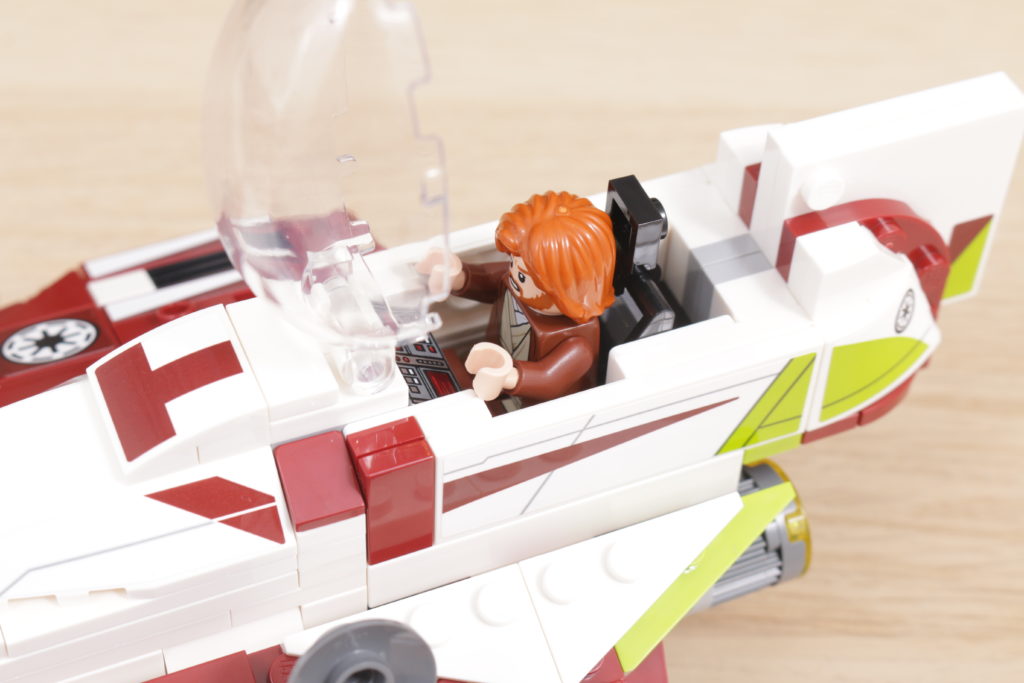 LEGO Star Wars 75333 Obi Wan Kenobis Jedi Starfighter review 5