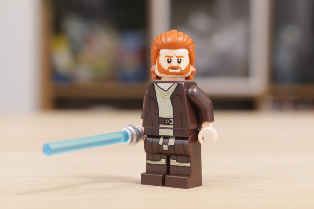 LEGO Star Wars 75334 Obi Wan Kenobi vs. Darth Vader leg printing 2
