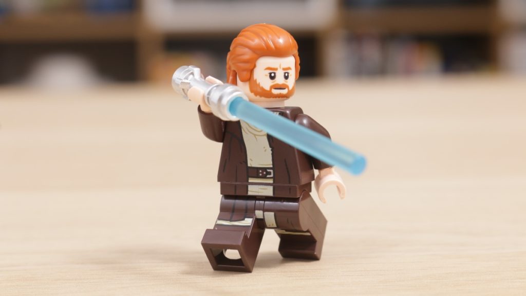 LEGO Star Wars 75334 Obi Wan Kenobi vs. Darth Vader minifigure printing featured