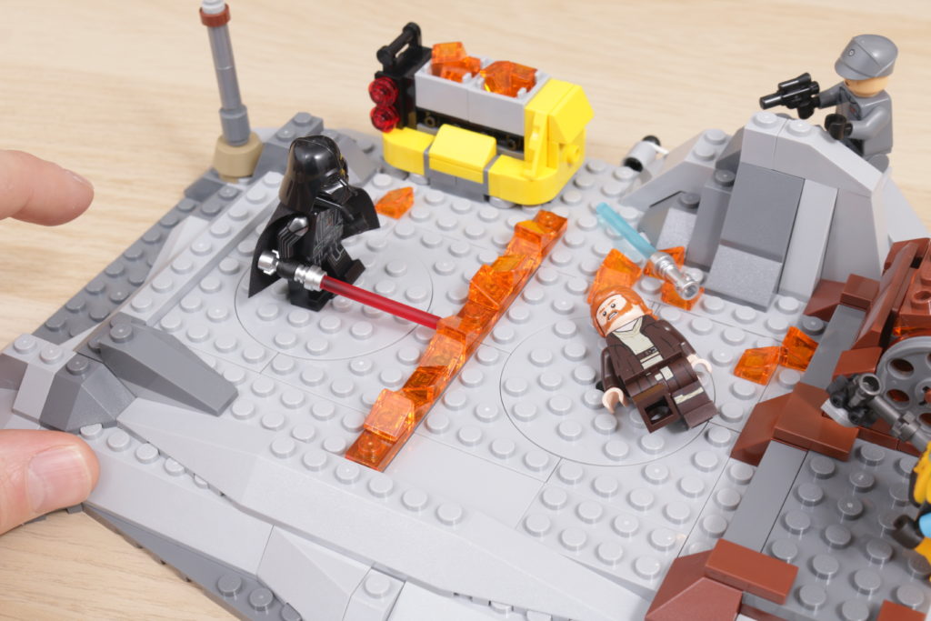 LEGO Star Wars 75334 Obi Wan Kenobi vs. Darth Vader review 14