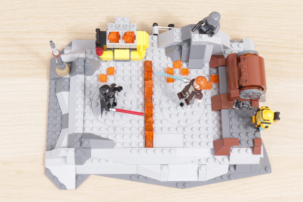 LEGO Star Wars 75334 Obi Wan Kenobi vs. Darth Vader review 6