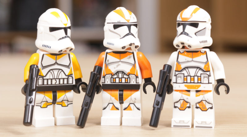 LEGO Star Wars 75337 AT TE Walker 212th Legion Clone Trooper titolo comparativo